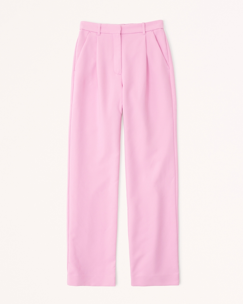 Straight Lounge Pants, Baby Pink