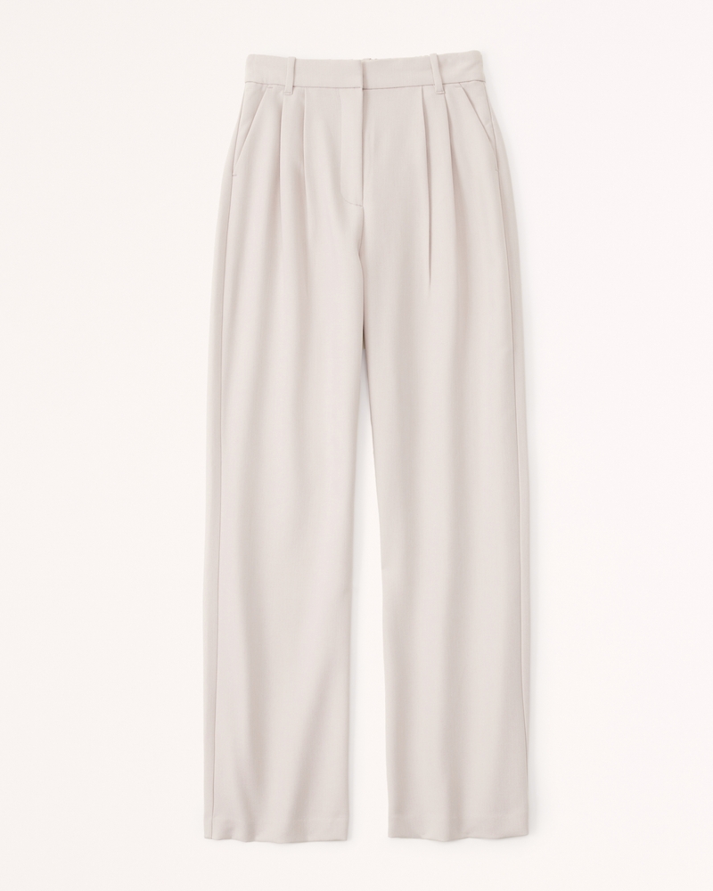 Legs For Miles Wide Leg Dress Pants in Taupe