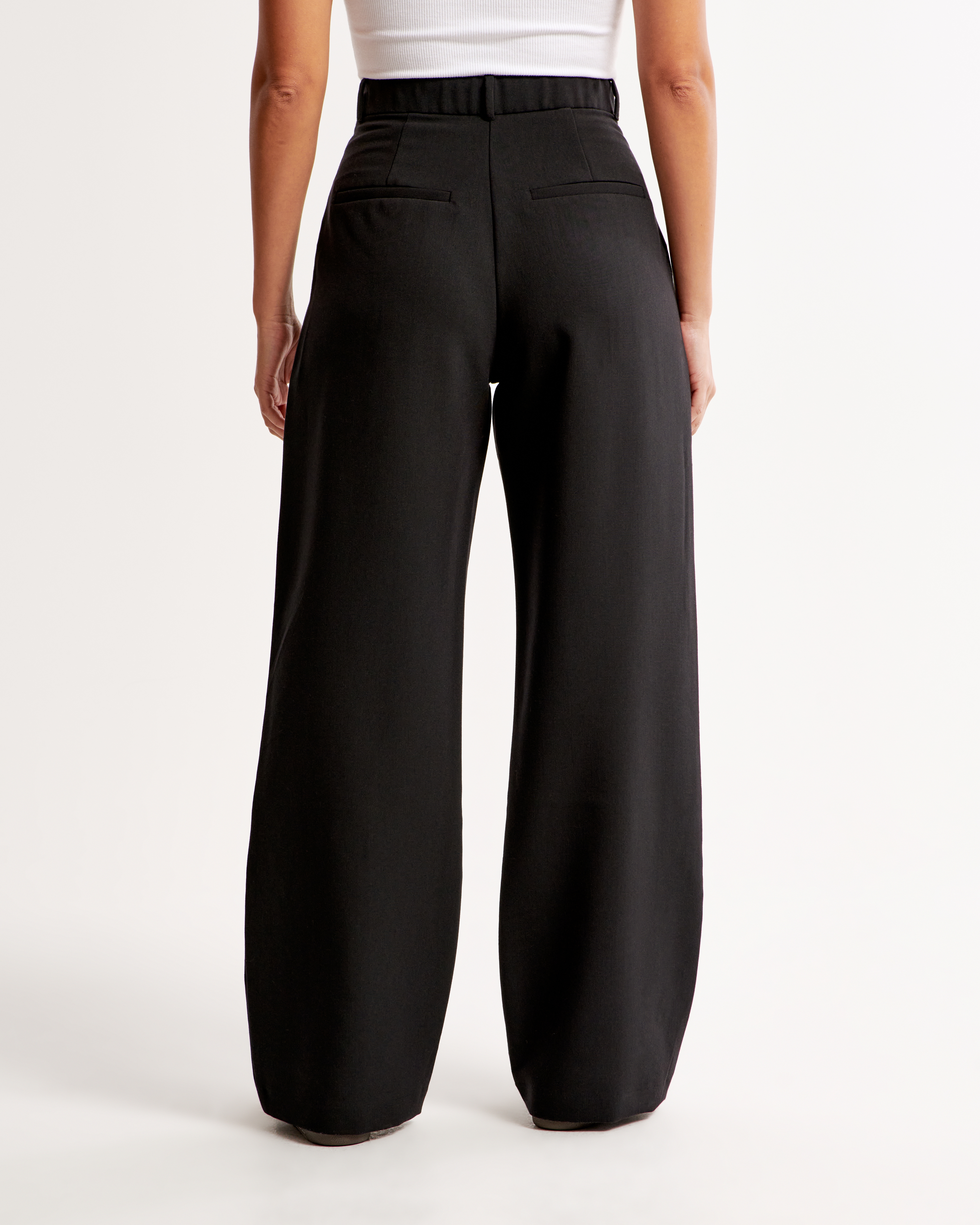 Women's Curve Love A&F Sloane Tailored Pant | Women's Bottoms