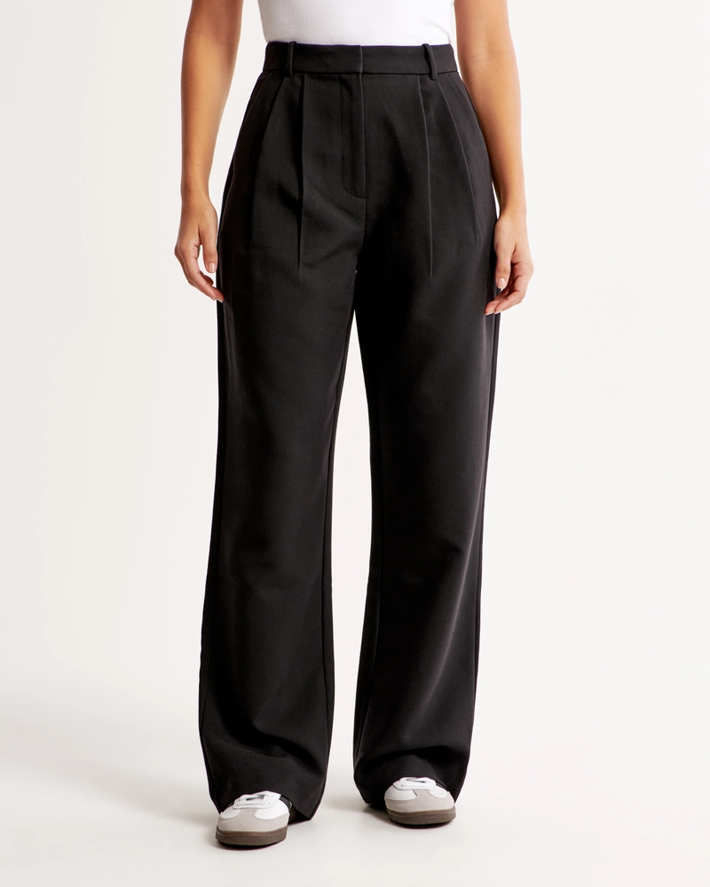 Curve Love A&F Sloane Tailored Pant