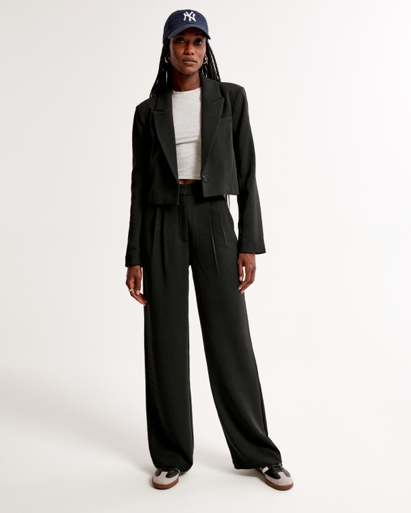 A&F Sloane Tailored Premium Crepe Pant