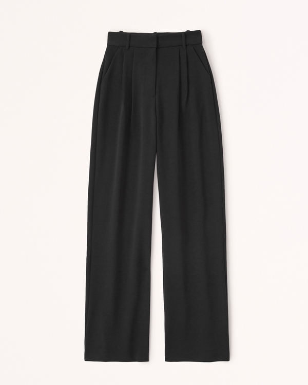Women's A&F Sloane Tailored Premium Crepe Pant | Women's Clearance ...