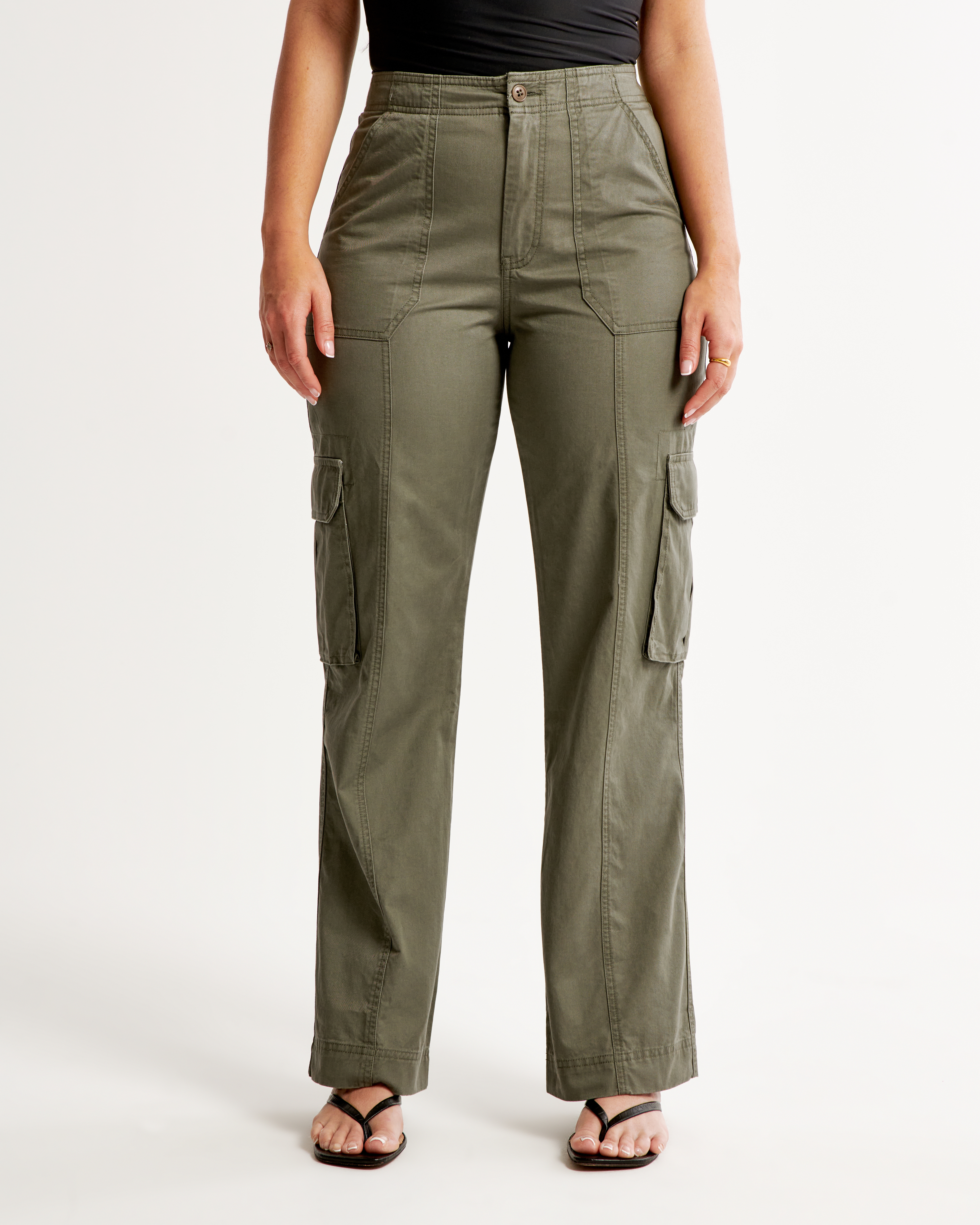 Women's Curve Love Relaxed Cargo Pant | Women's Clearance