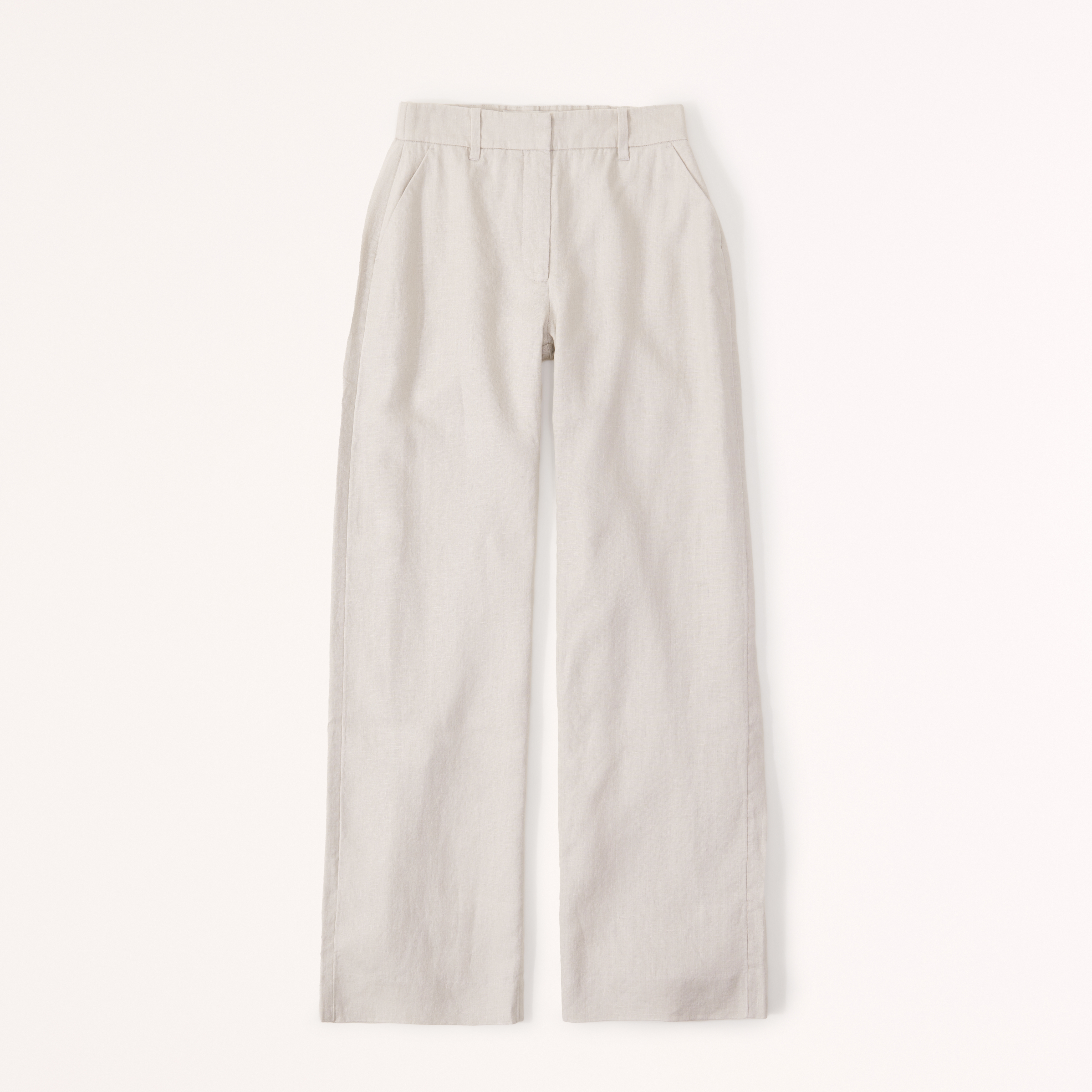 Flat front clearance wide leg pants