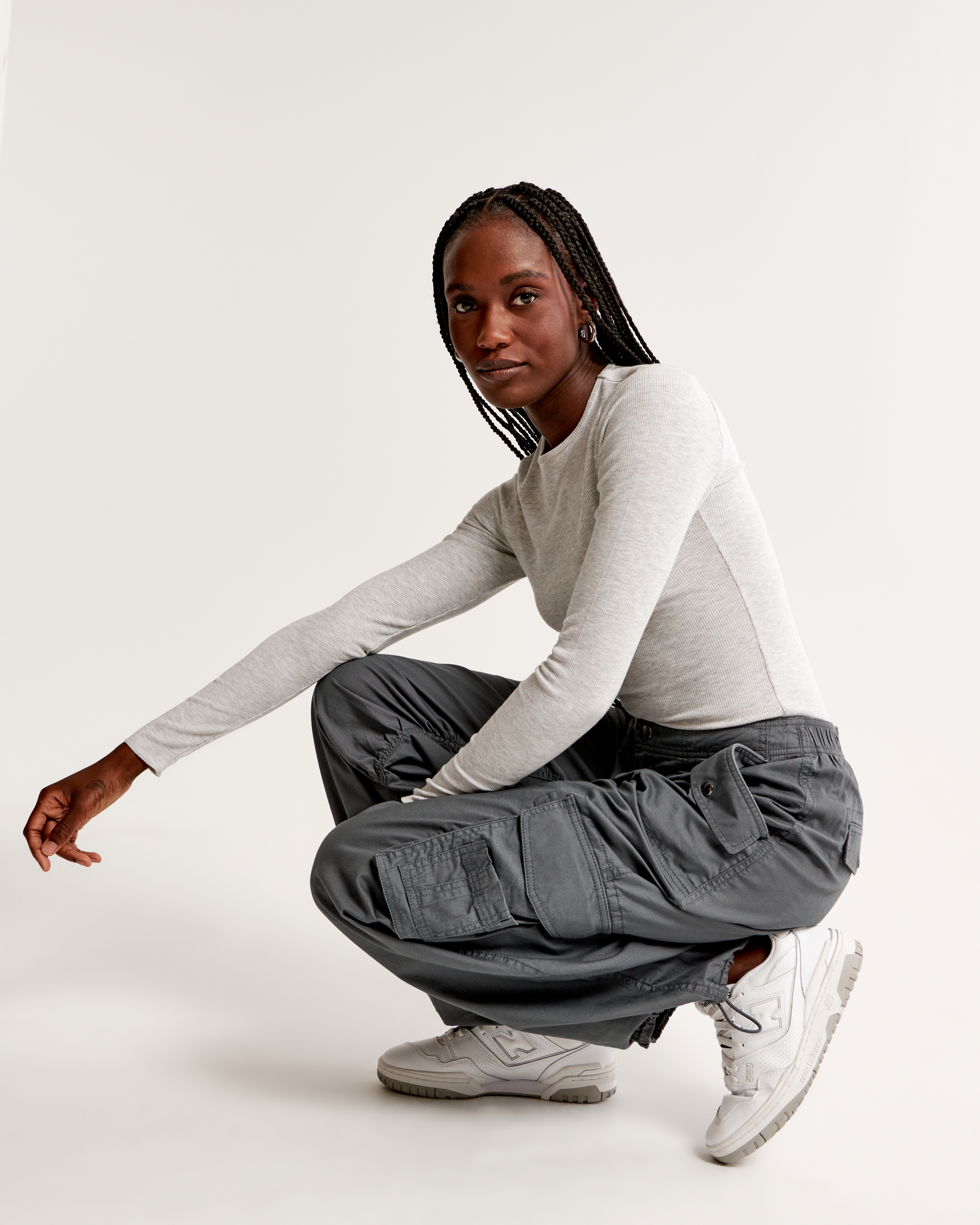 Women's Baggy Cargo Pant | Women's Bottoms | Abercrombie.com