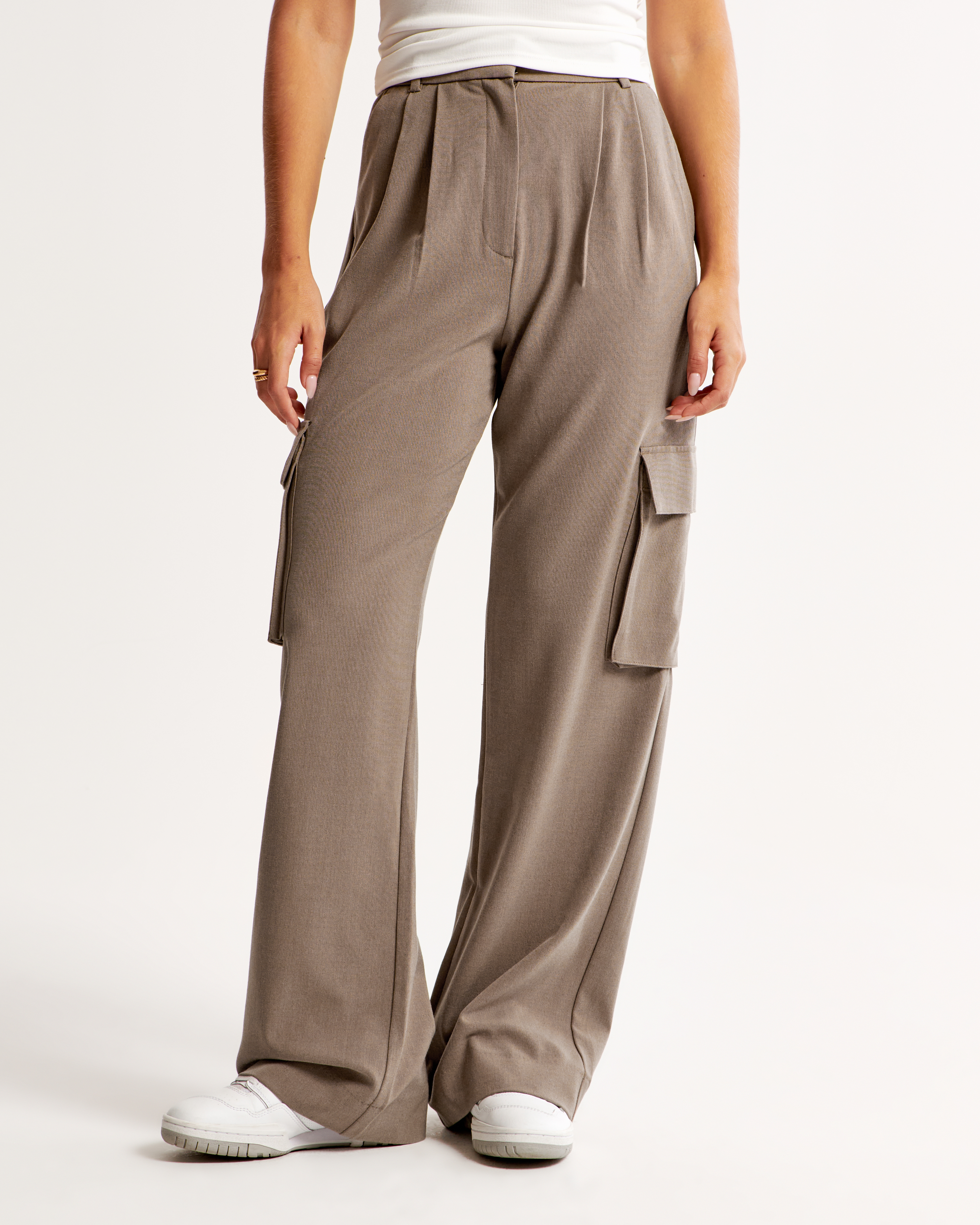 Womens lightweight cargo sales trousers