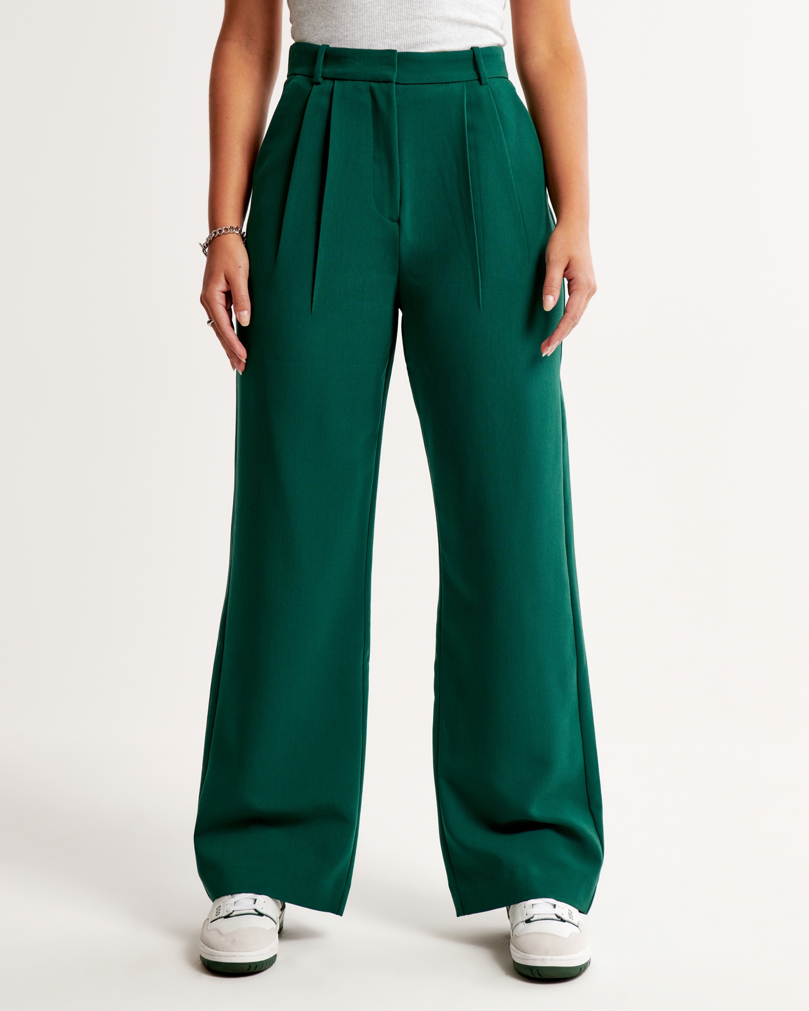 Women's Curve Love A&F Sloane Tailored Pant