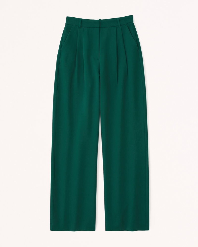 Women's Curve Love A&F Sloane Tailored Pant, Women's Clearance
