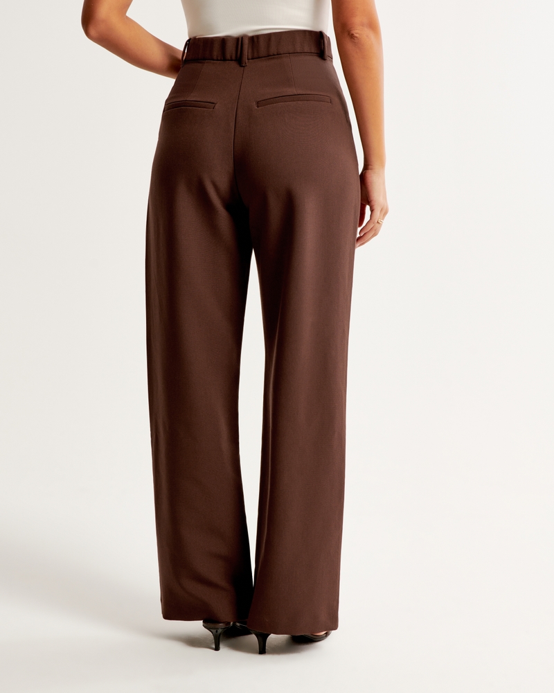 Women's Curve Love A&F Sloane Tailored Pant, Women's Bottoms
