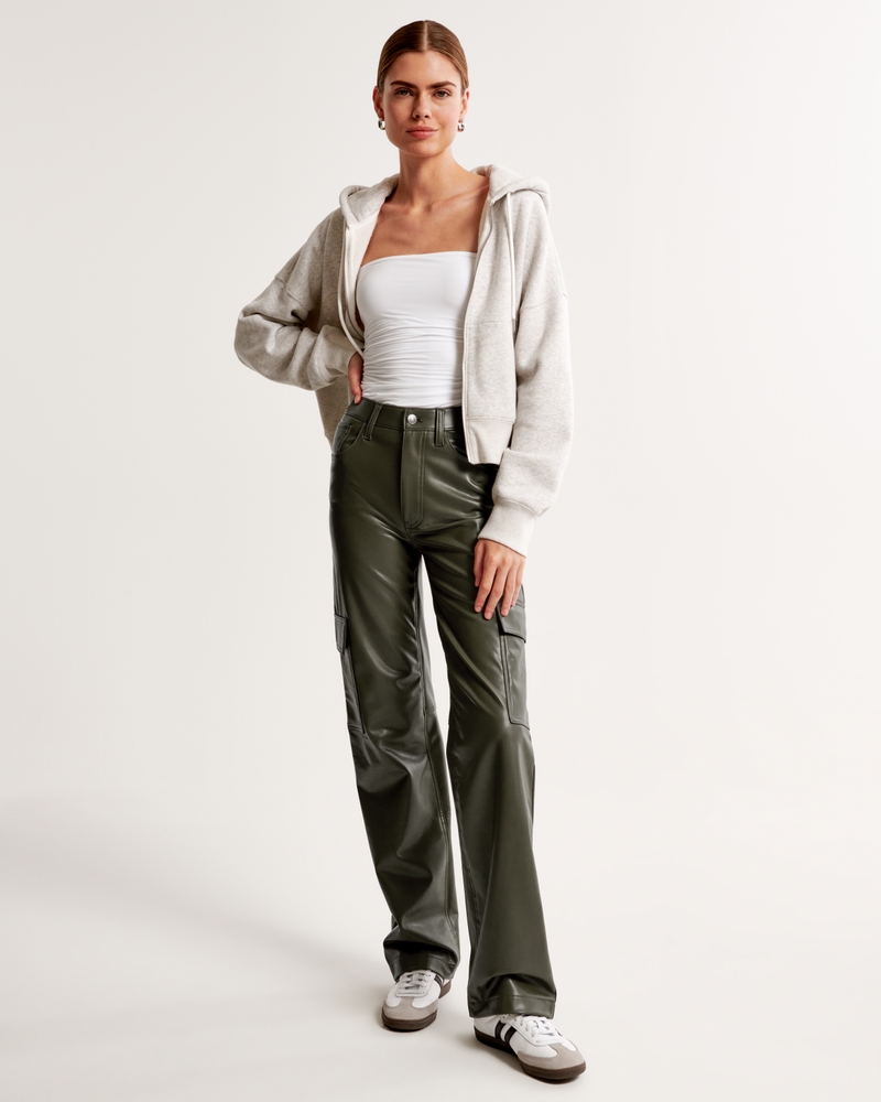 Vegan Leather Cargo 90s Relaxed … curated on LTK