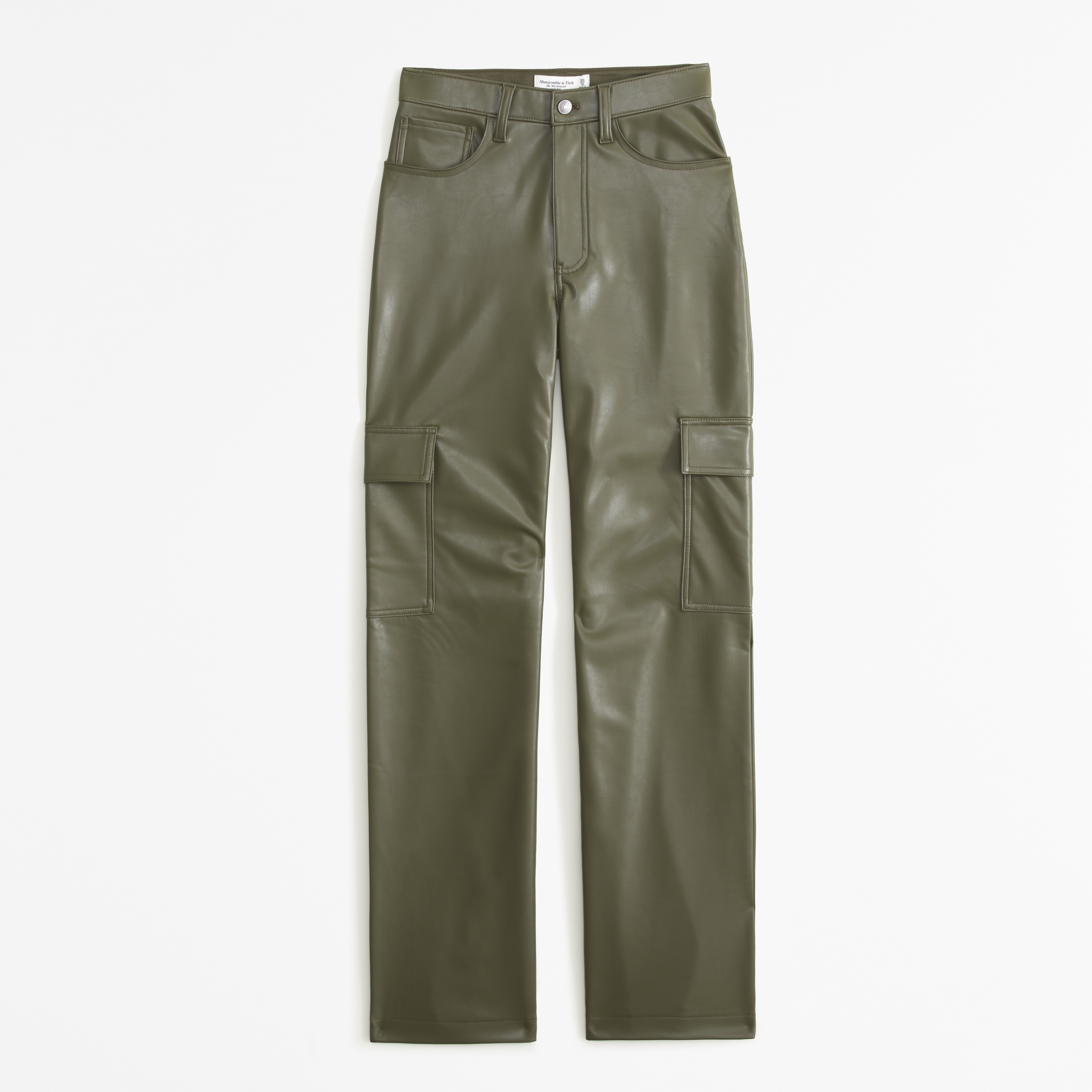 Vegan Leather Cargo 90s Relaxed Pant