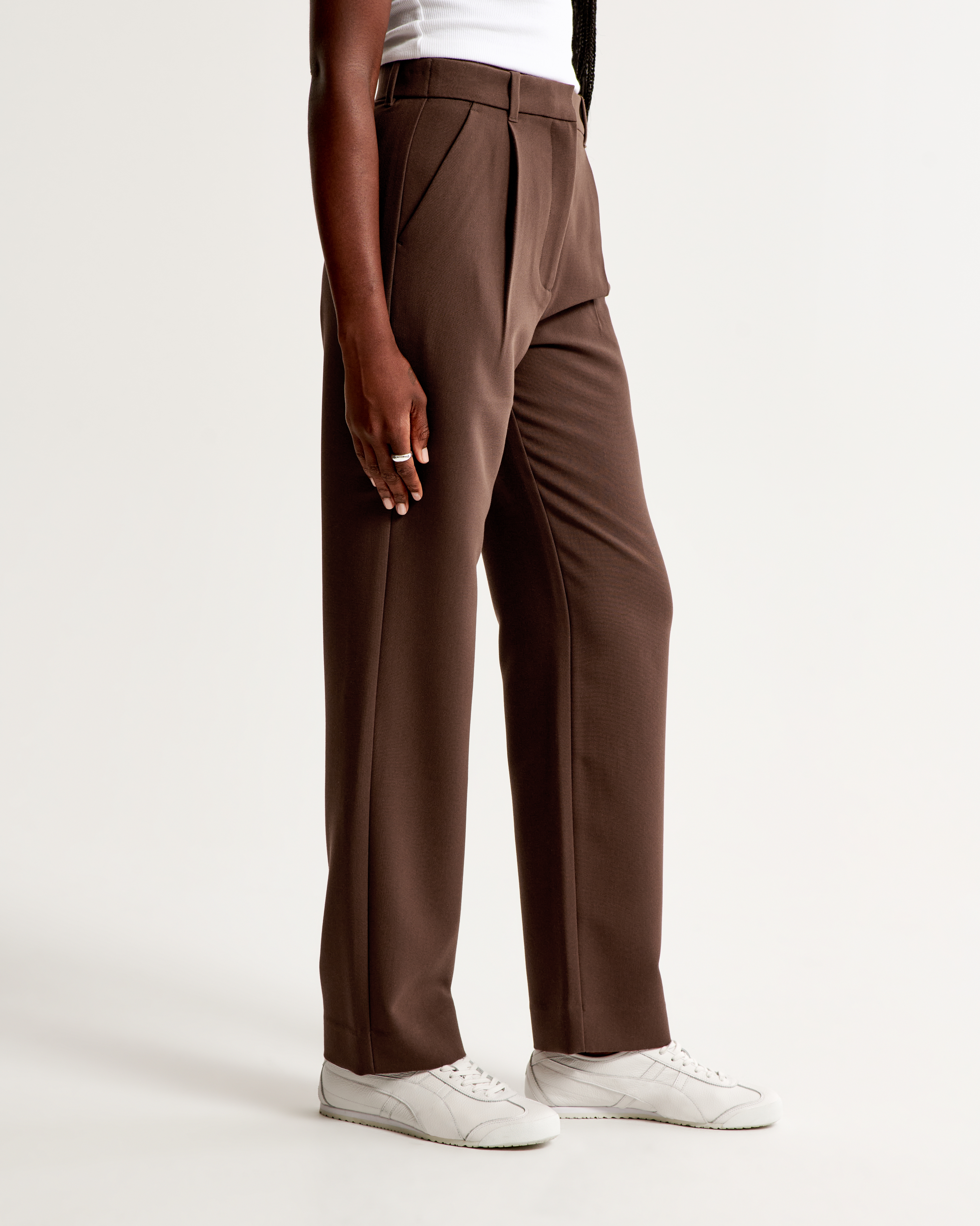 Tailored Relaxed Straight Pant