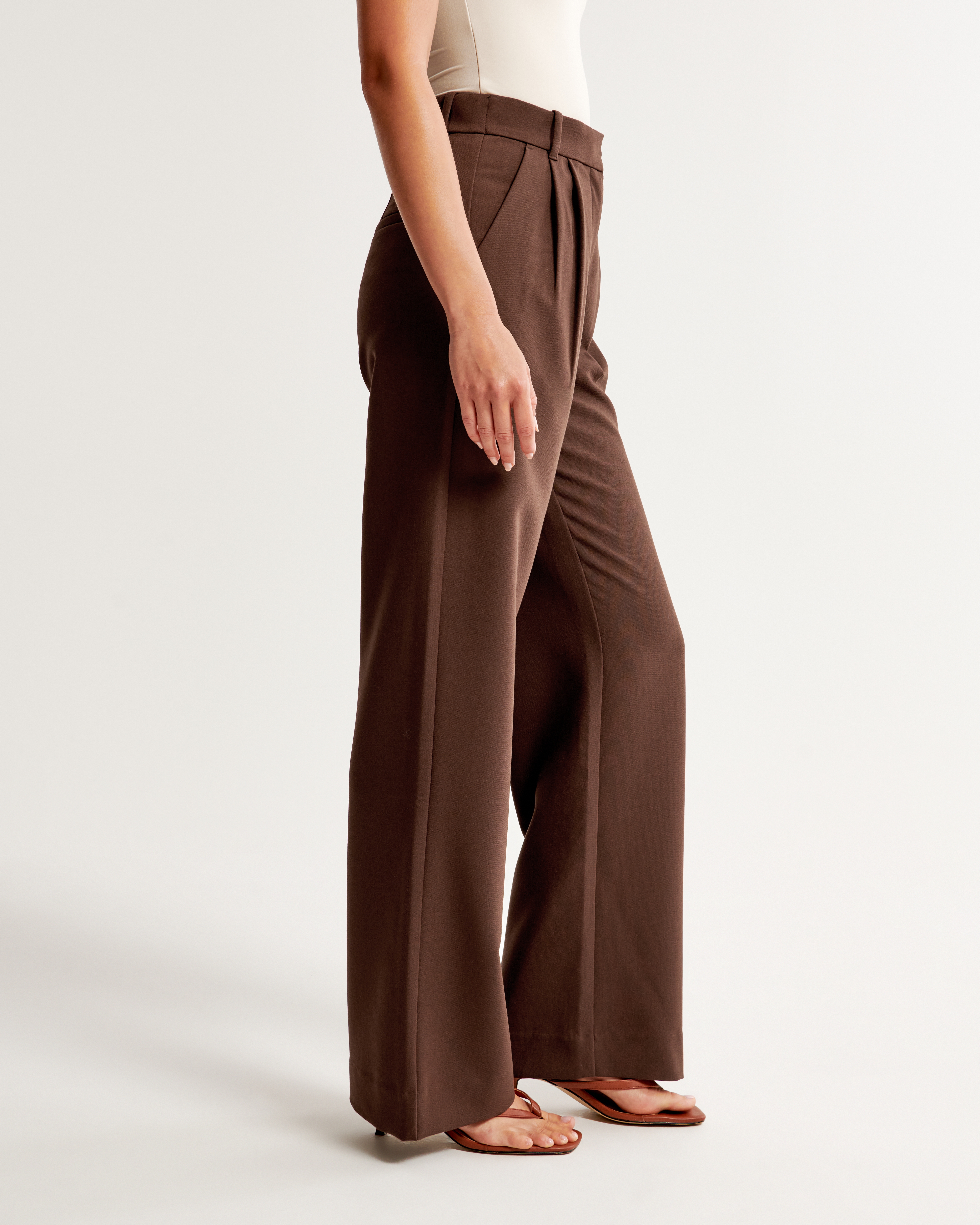 Women's A&F Sloane Tailored Pant | Women's Bottoms | Abercrombie.com