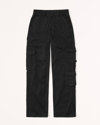 Women's Curve Love Relaxed Cargo Pant | Women's Clearance | Abercrombie.com