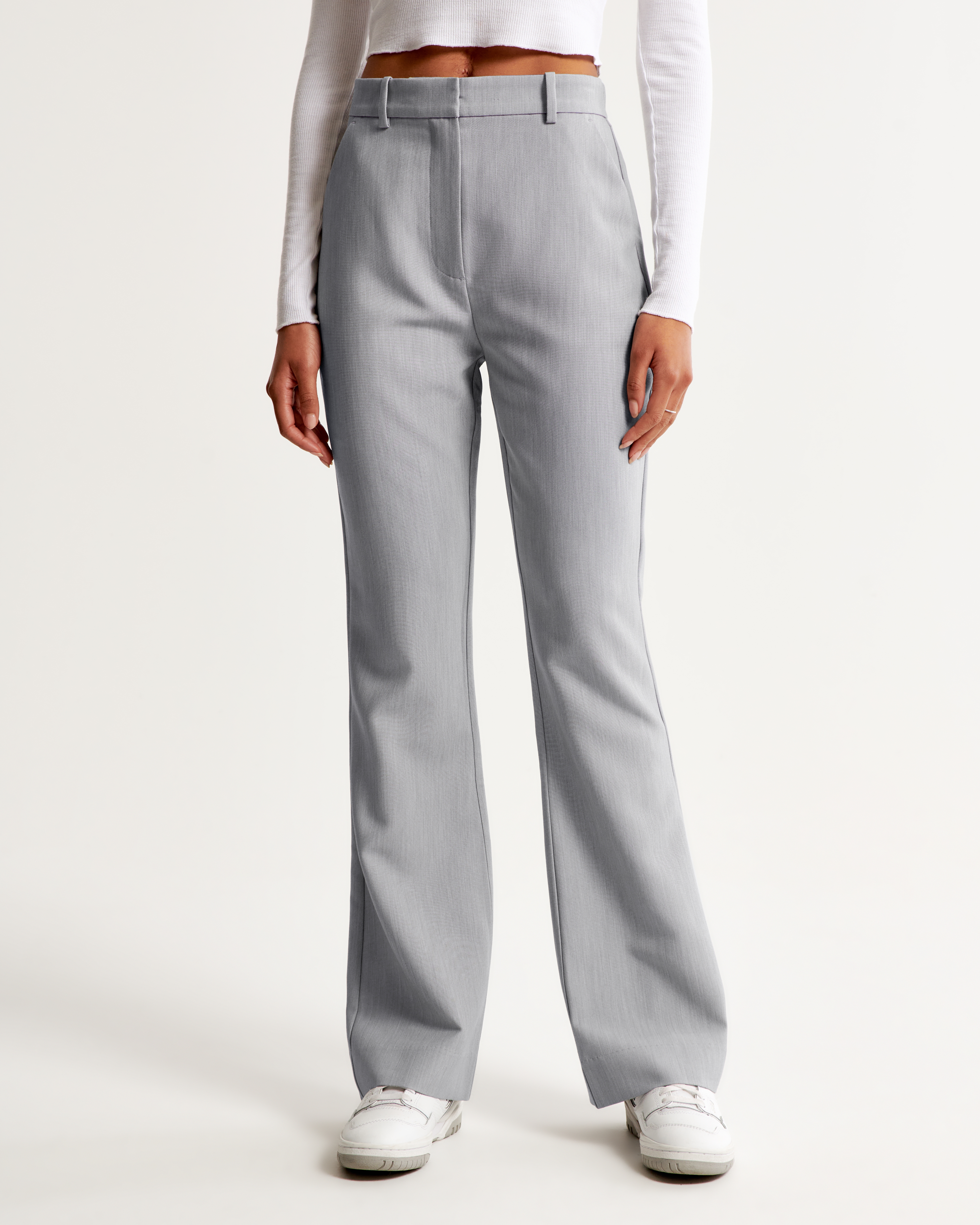 Women's Tailored Flare Pant | Women's Clearance | Abercrombie.com