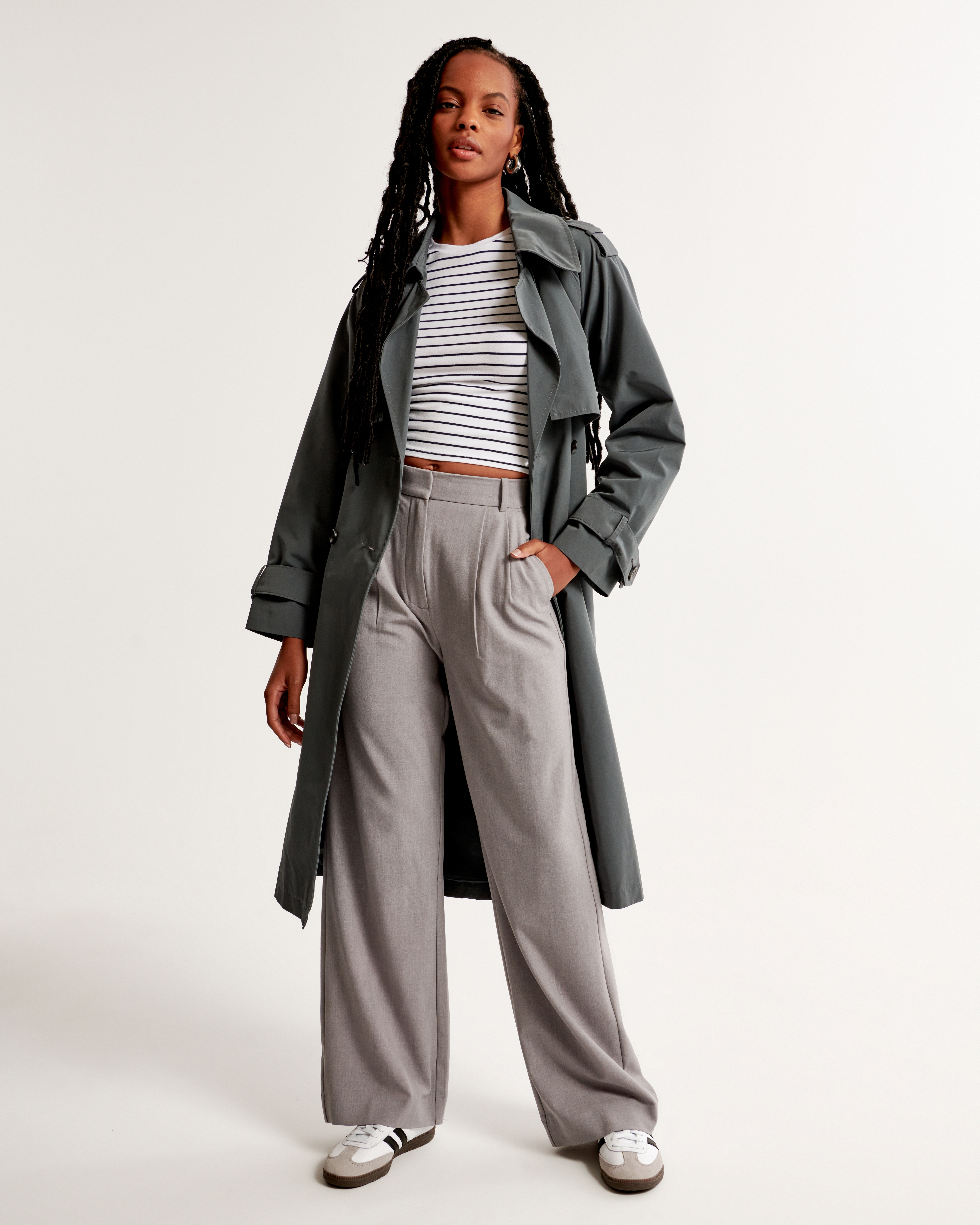 Women's A&F Sloane Lightweight Tailored Pant | Women's Clearance