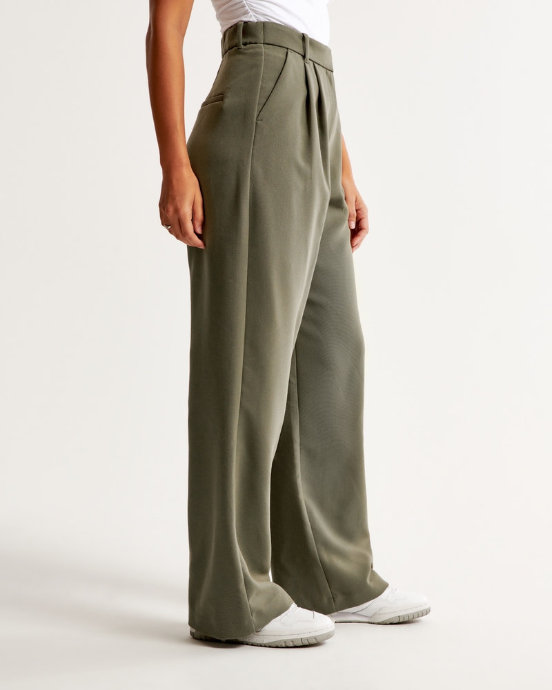 Curve Love A&F Sloane Tailored Pant
