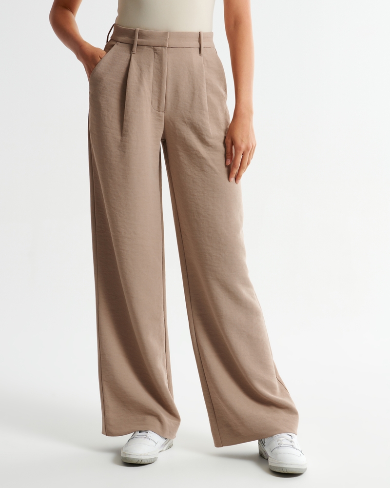 Abercrombie & Fitch Relaxed Utility Pants Tan Size 26 - $60 (25