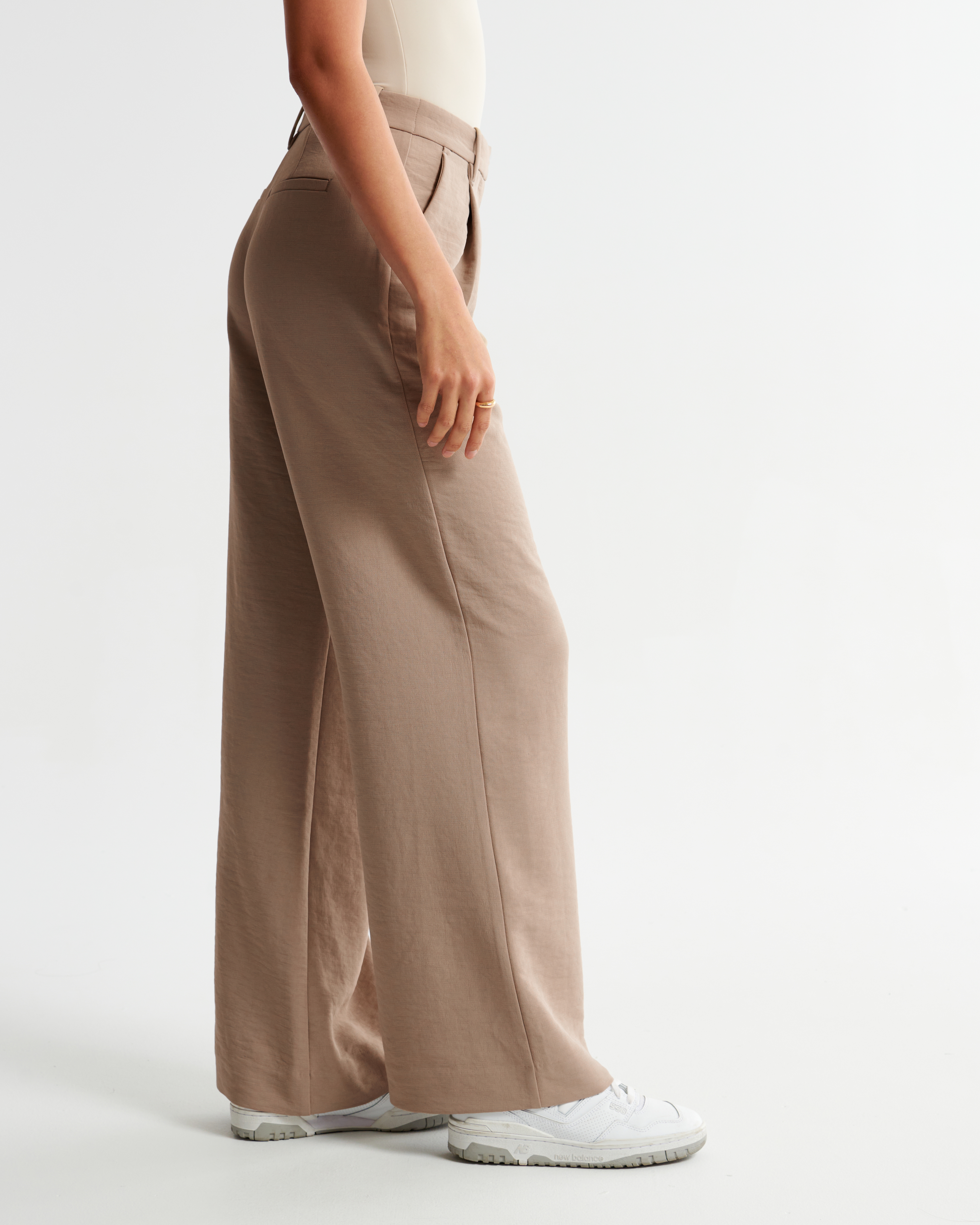 Women's Premium Crepe Tailored Ultra Wide-Leg Pant | Women's