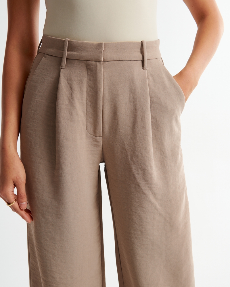 Shop Textured Crepe Pants Online