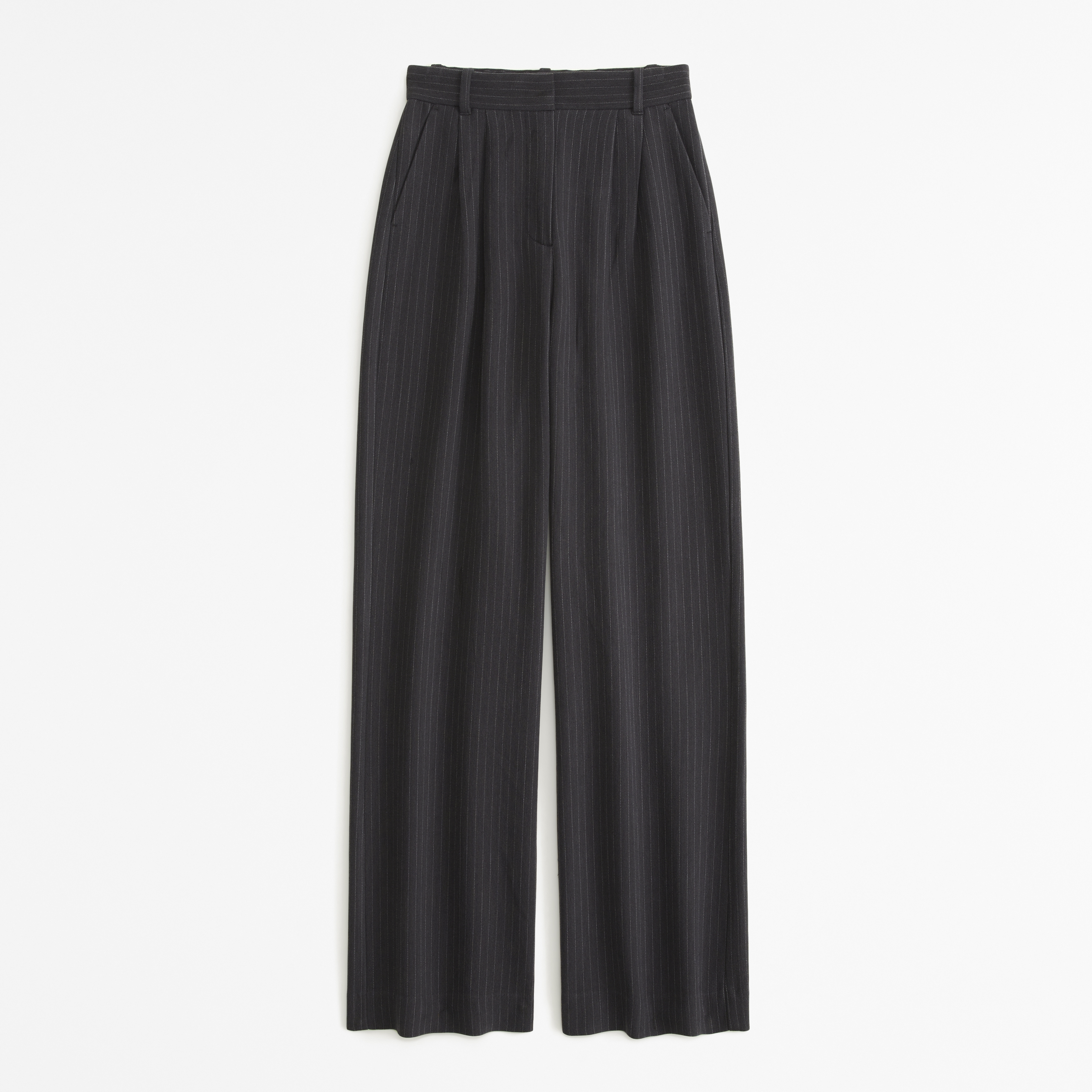 Женские брюки Abercrombie & Fitch A&F Sloane Tailored Pant, цвет: Серый — фото 1
