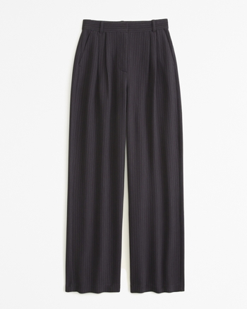 Women's Curve Love A&F Sloane Tailored Pant | Women's Clearance ...