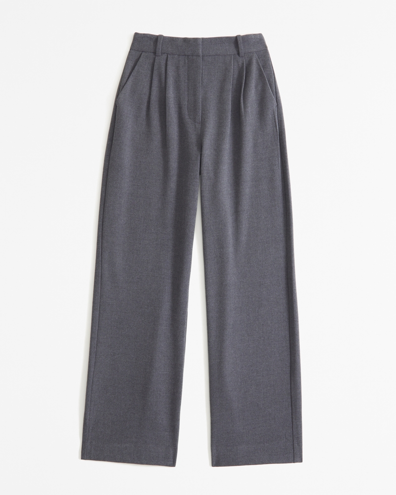 Women's A&F Sloane Tailored Brushed Suiting Pant | Women's Clearance ...