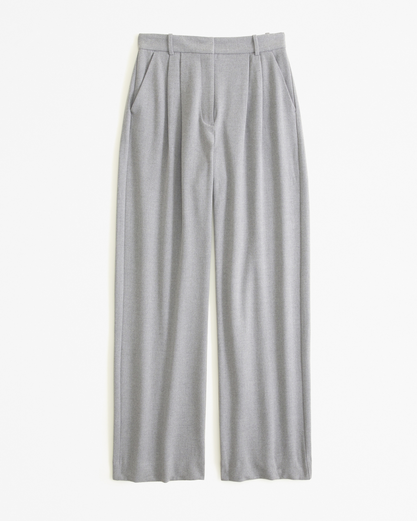 Curve Love A&F Sloane Tailored Brushed Suiting Pant