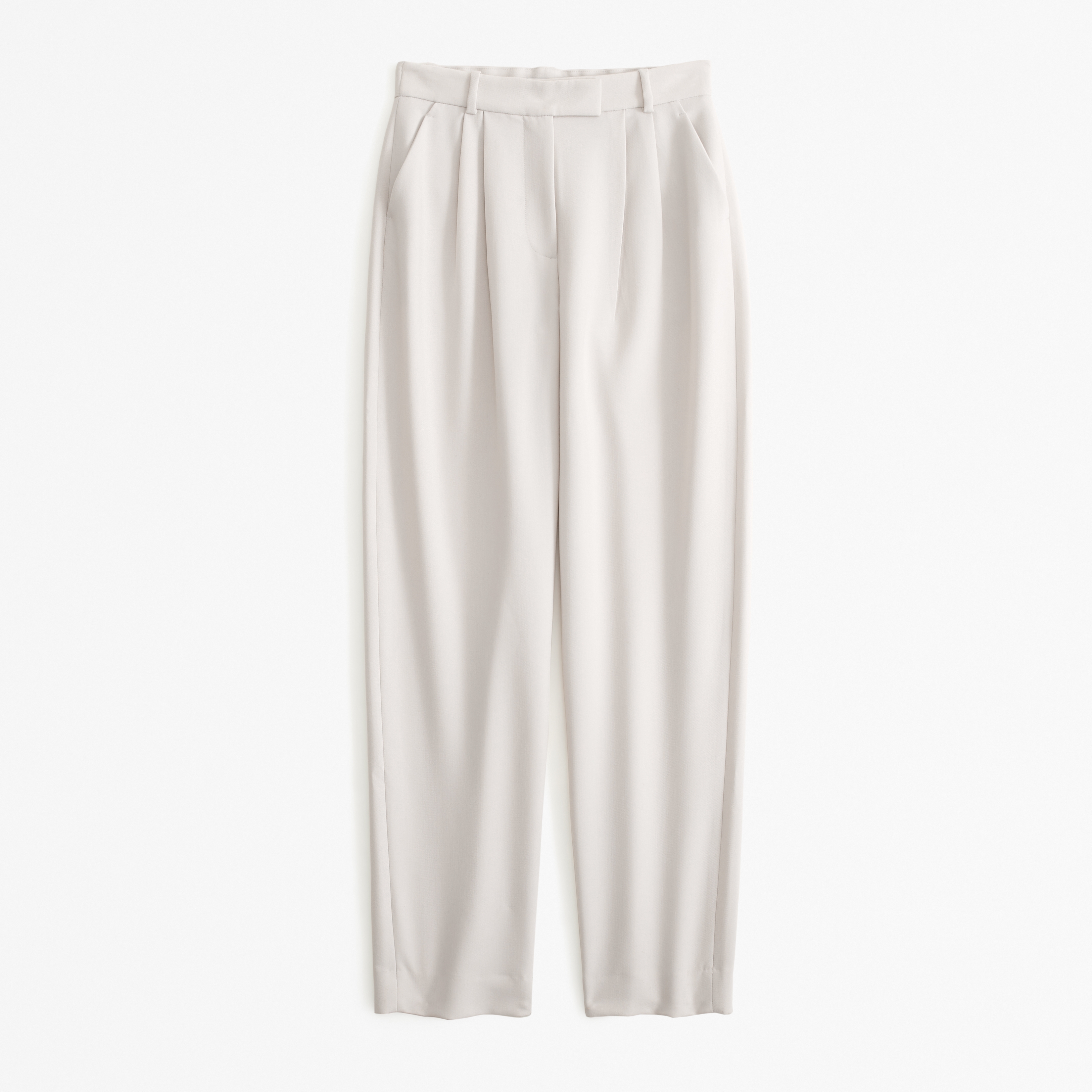 Abercrombie belted hot sale taper pants