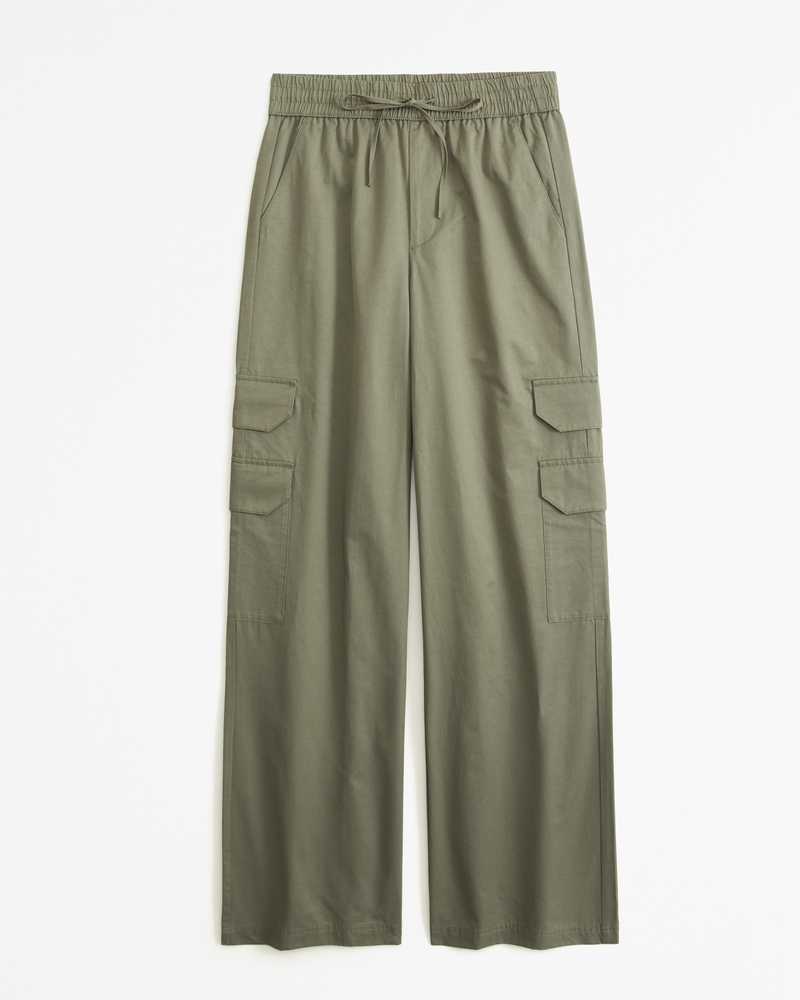 Pantalones Militares Oliva Mujer