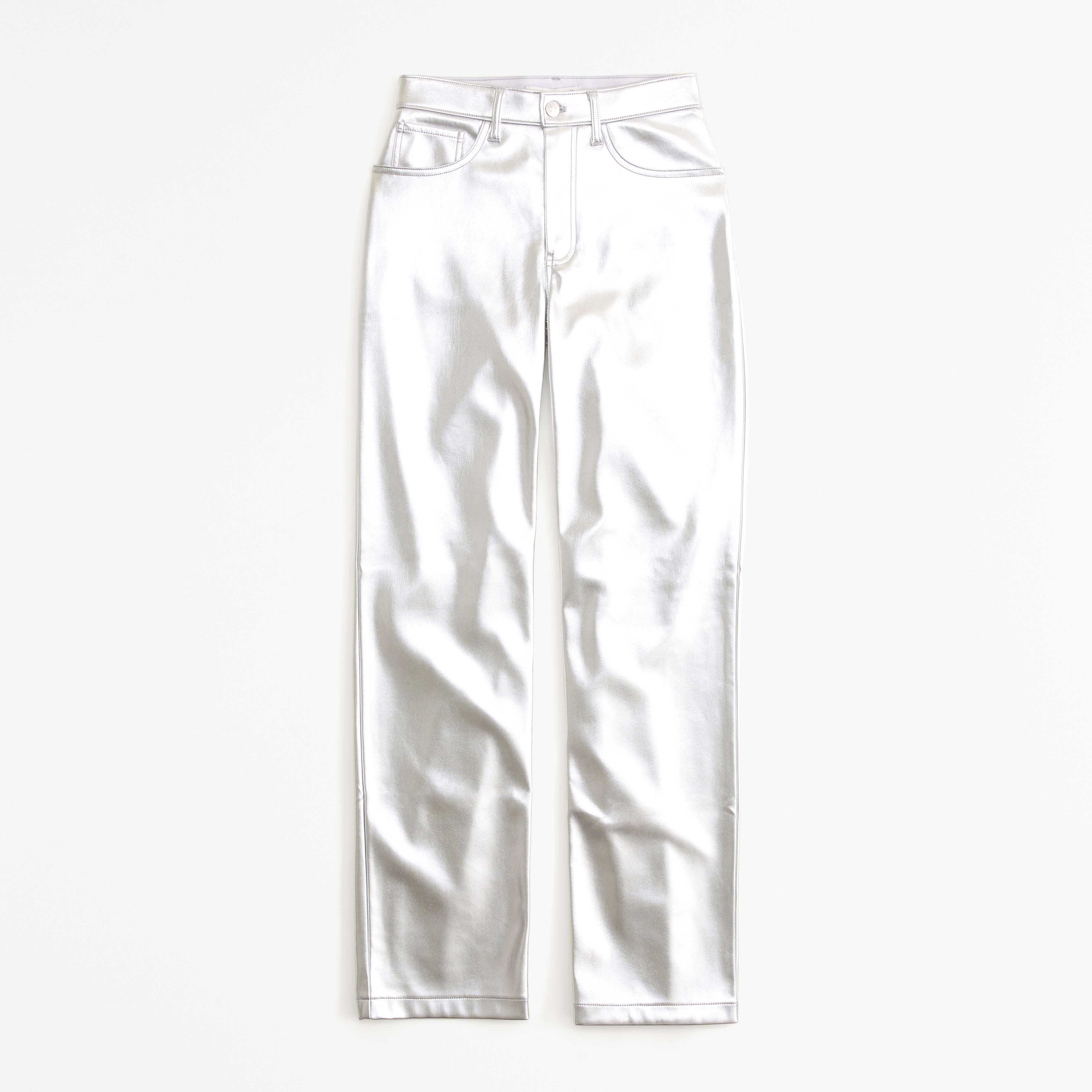 Curve Love Vegan Leather 90s Relaxed Pant