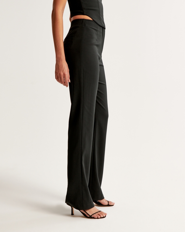 High Rise Slim Boot Trouser