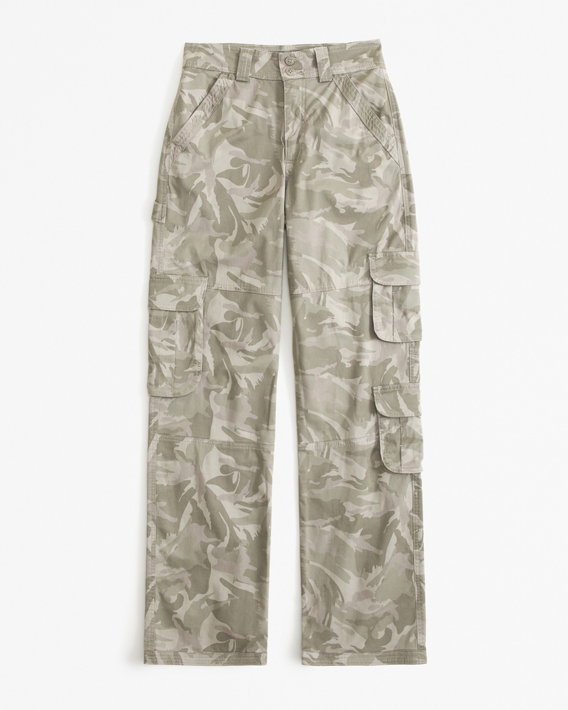 Women's Relaxed Cargo Pant | Women's Bottoms | Abercrombie.com