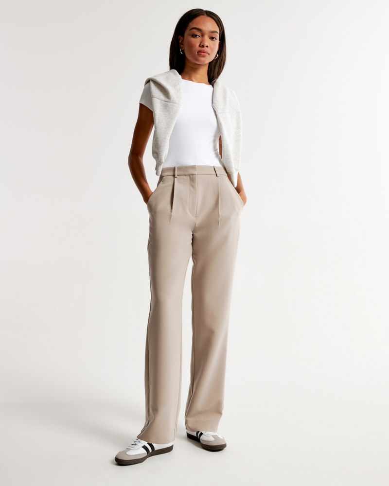 Tailored Straight Pant