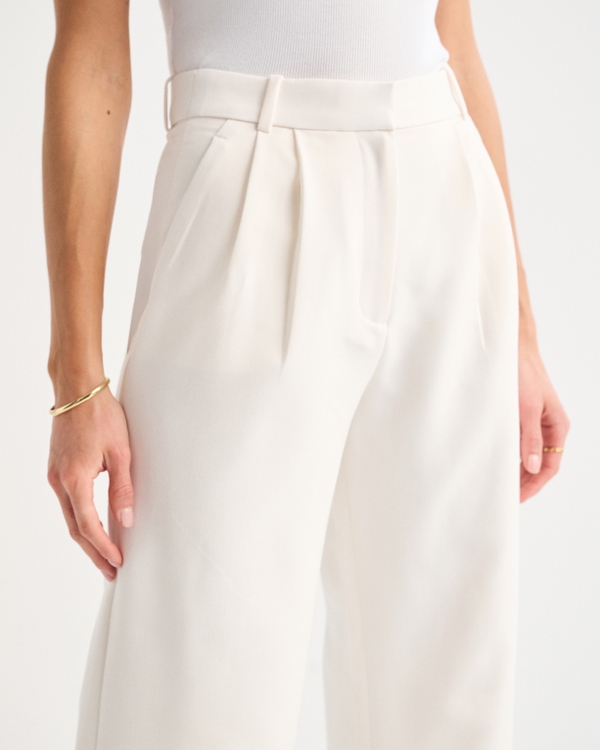 A&F Sloane Tailored Wide Leg Pant