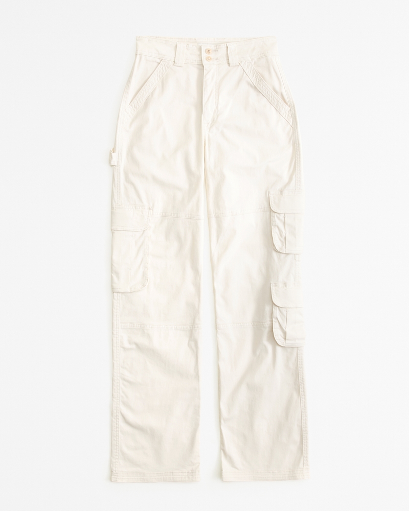 Women s Curve Love Relaxed Cargo Pant Women s Bottoms Abercrombie
