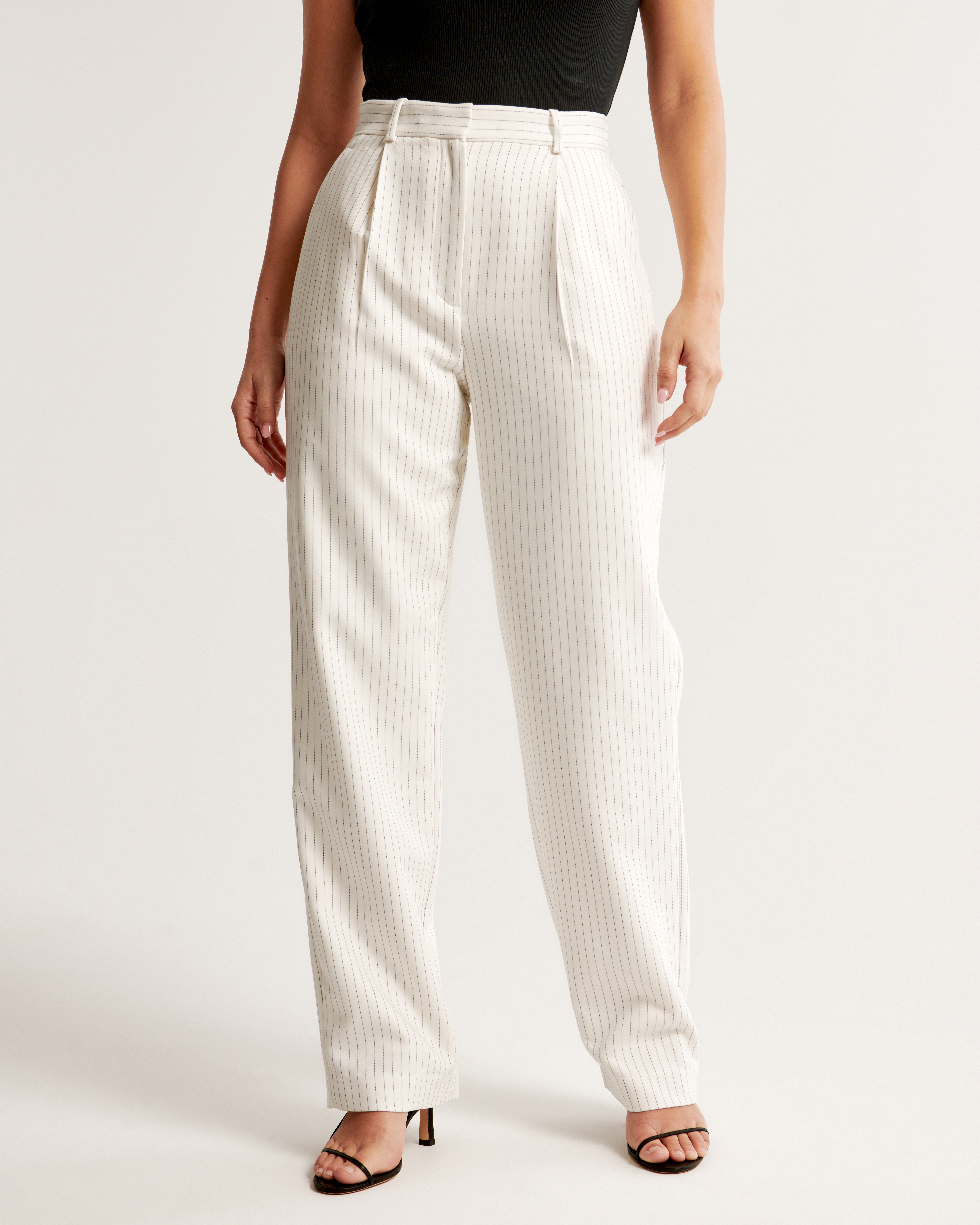 Women's Curve Love Tailored Straight Pant | Women's Bottoms