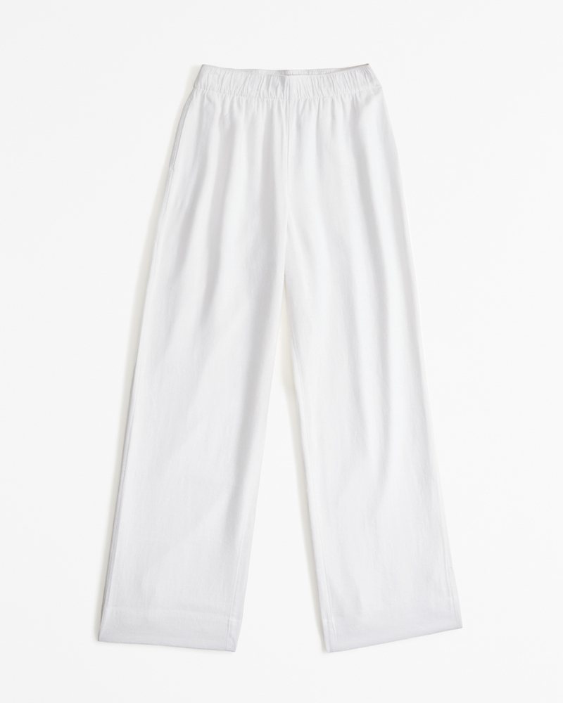 Women's Linen-Blend Pull-On Pant | Women's Clearance Women's Linen-Blend Pull-On Pant | Women's Clearance