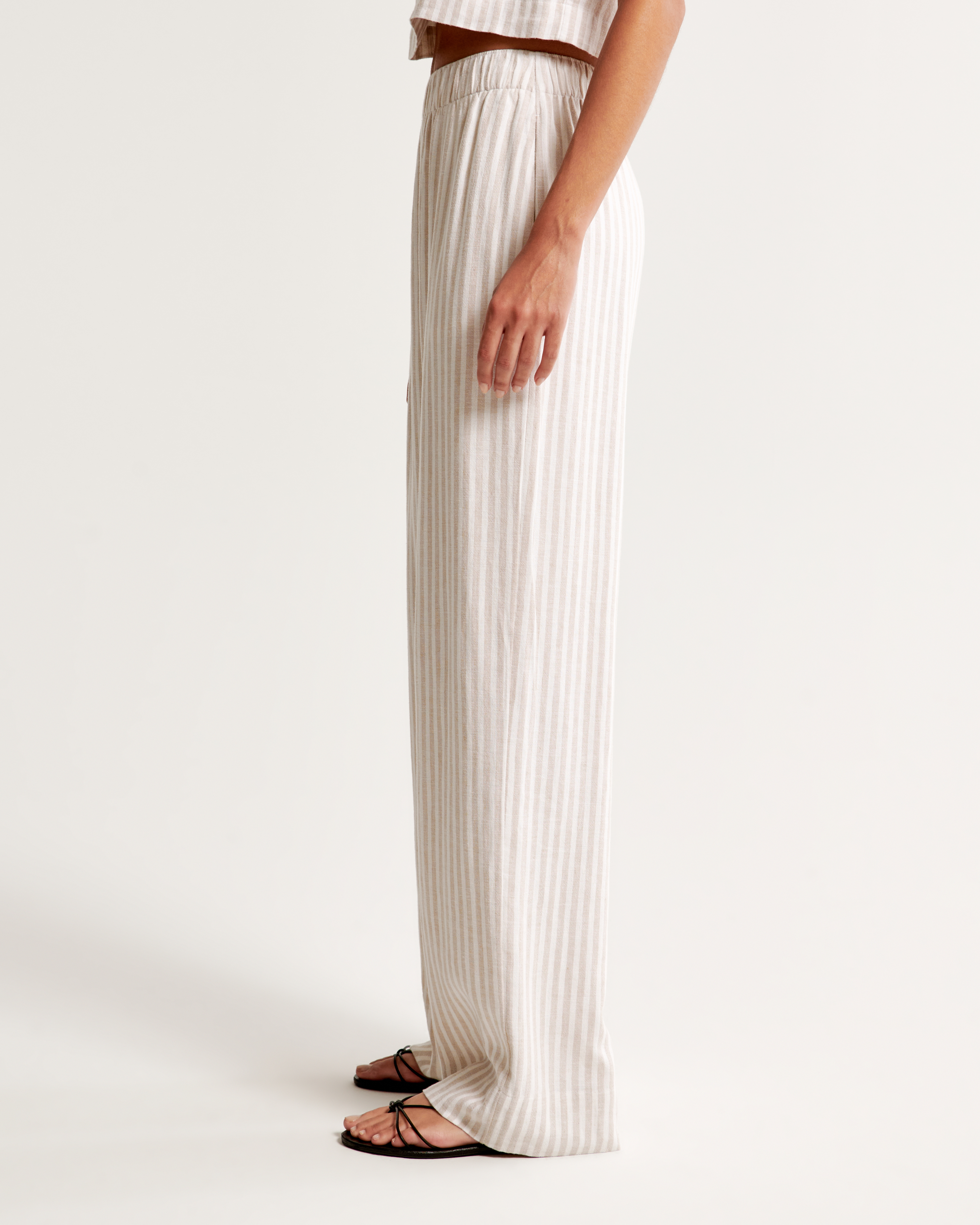 Women's Linen-Blend Pull-On Pant | Women's Bottoms