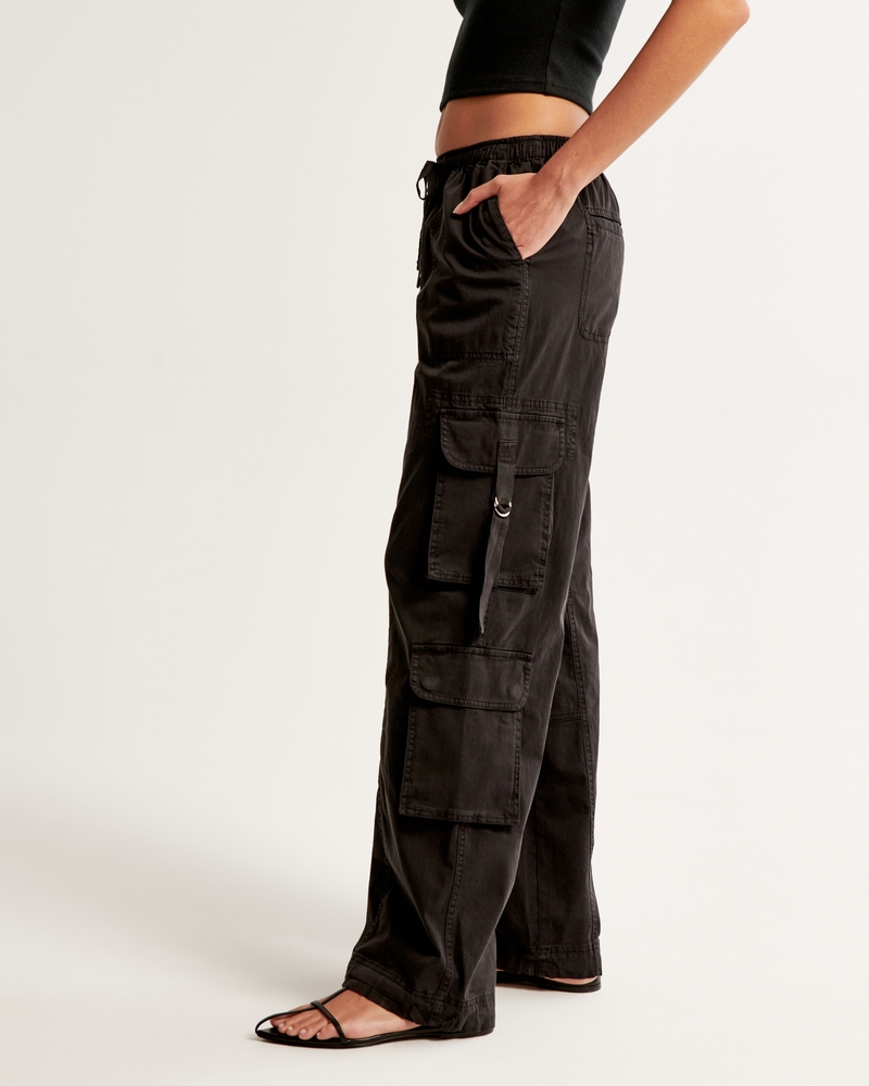 womens cargo pants size 10 long