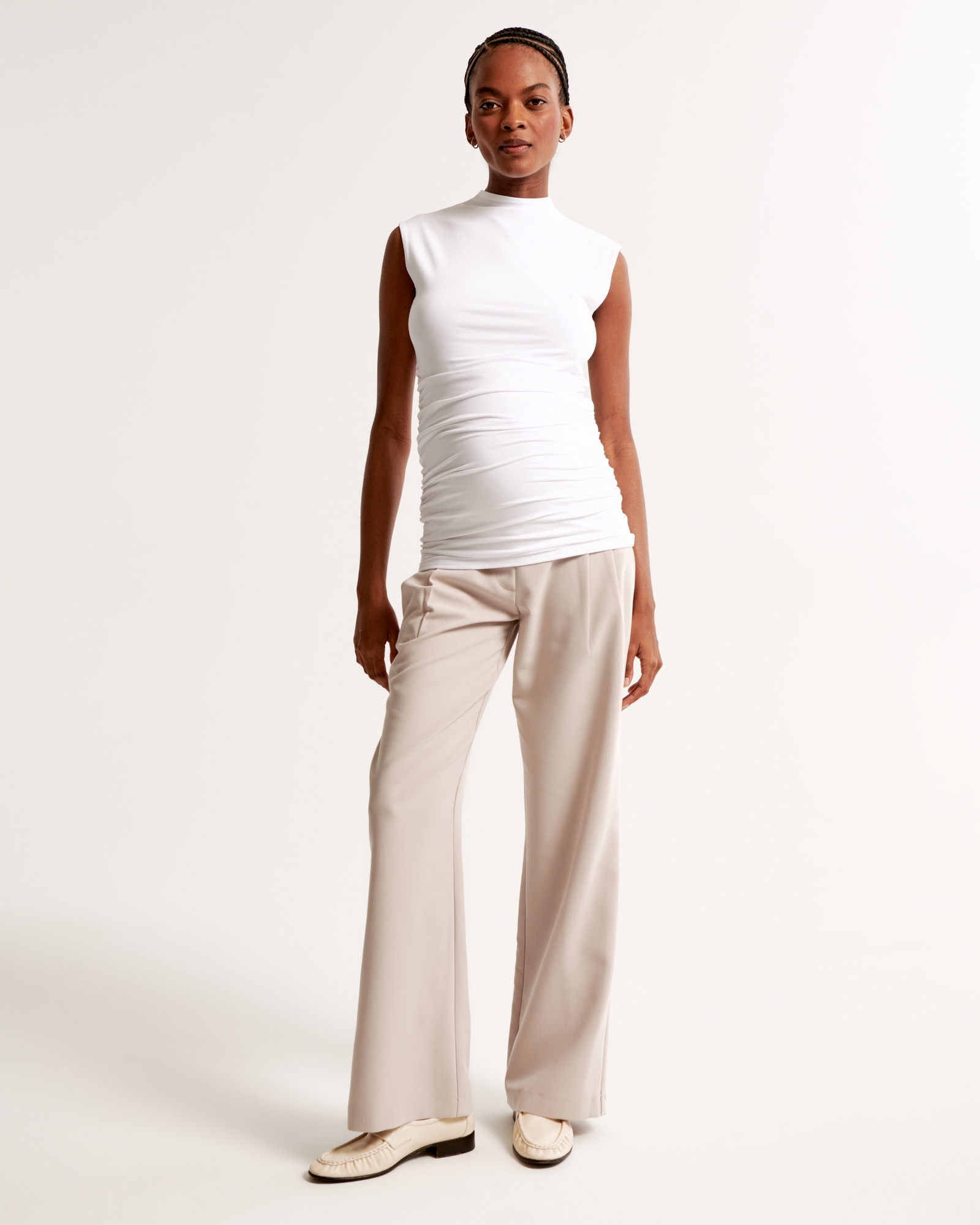 Maternity A&F Sloane Tailored Pant
