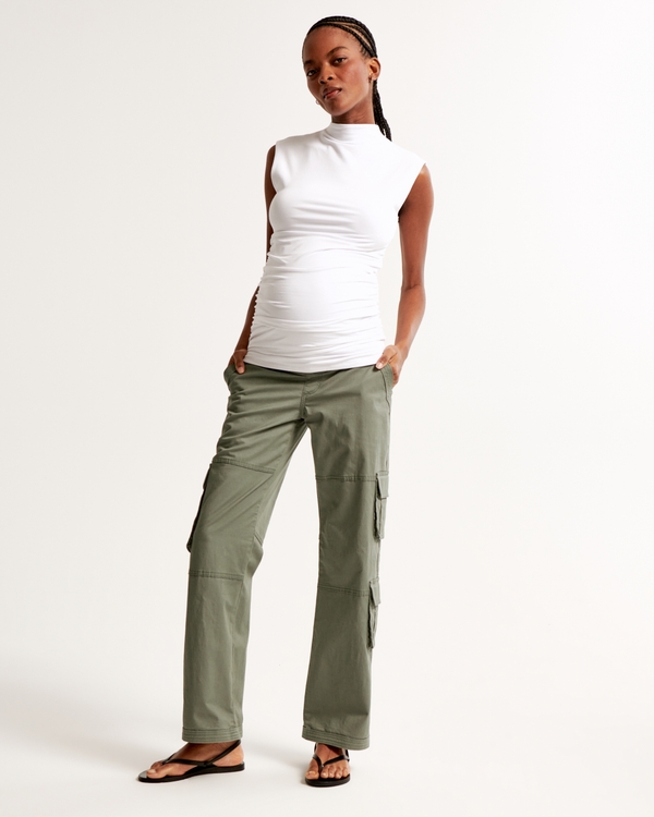 Maternity Relaxed Cargo Pant