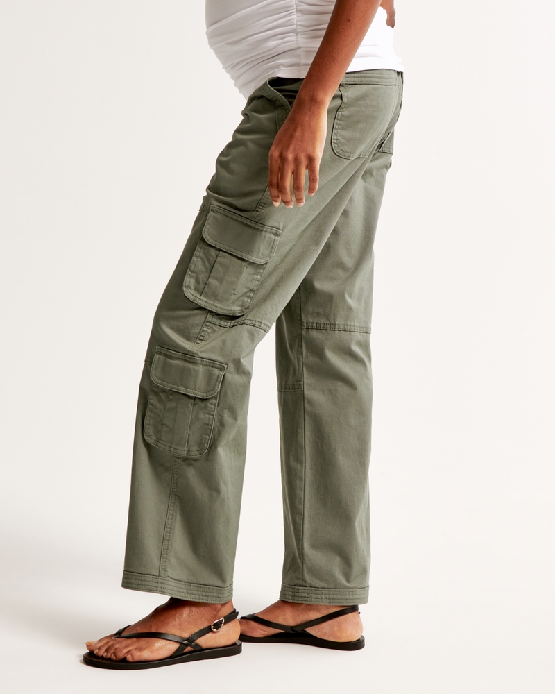 Maternity Relaxed Cargo Pant