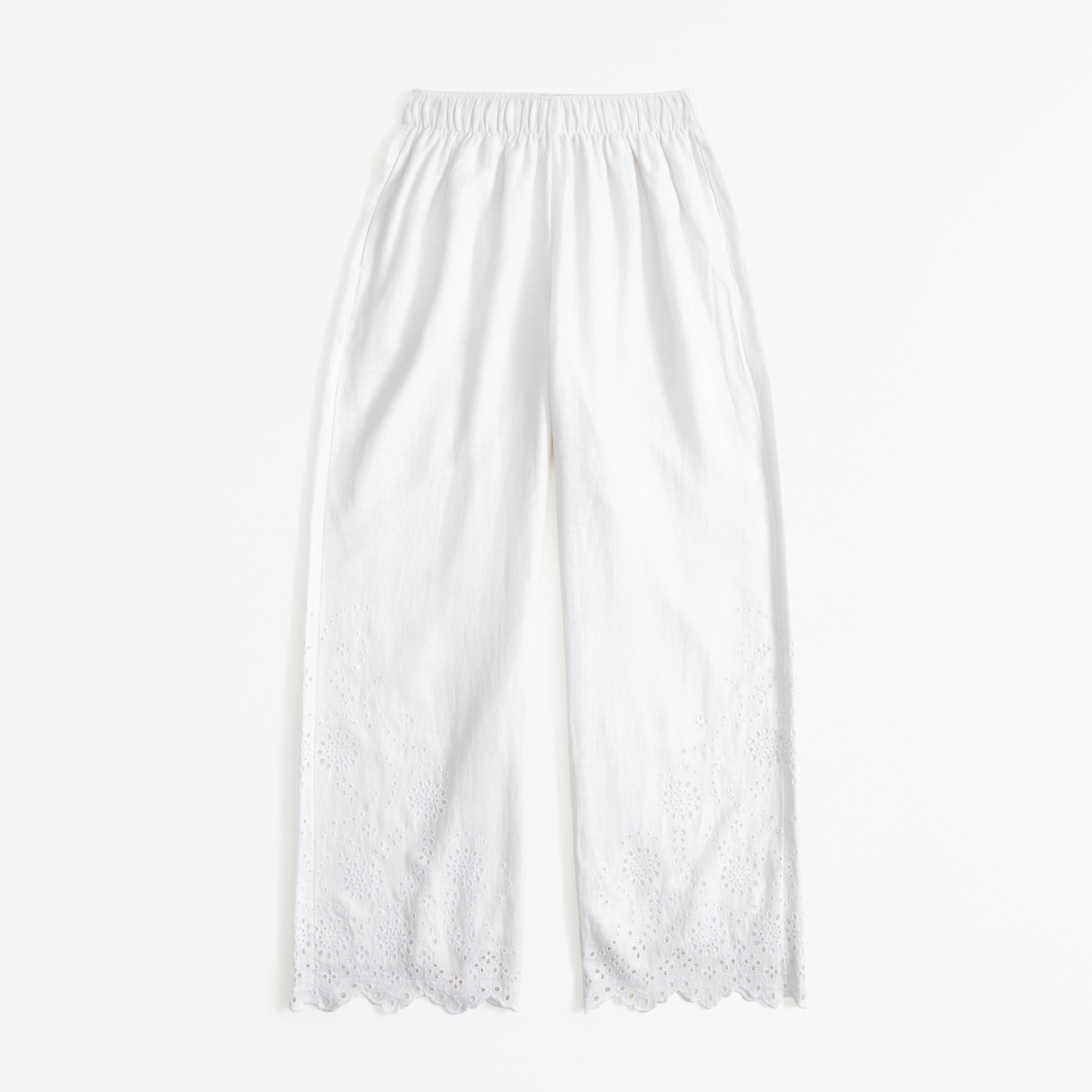 Women's Linen-Blend Pull-On Pant | Women's Clearance