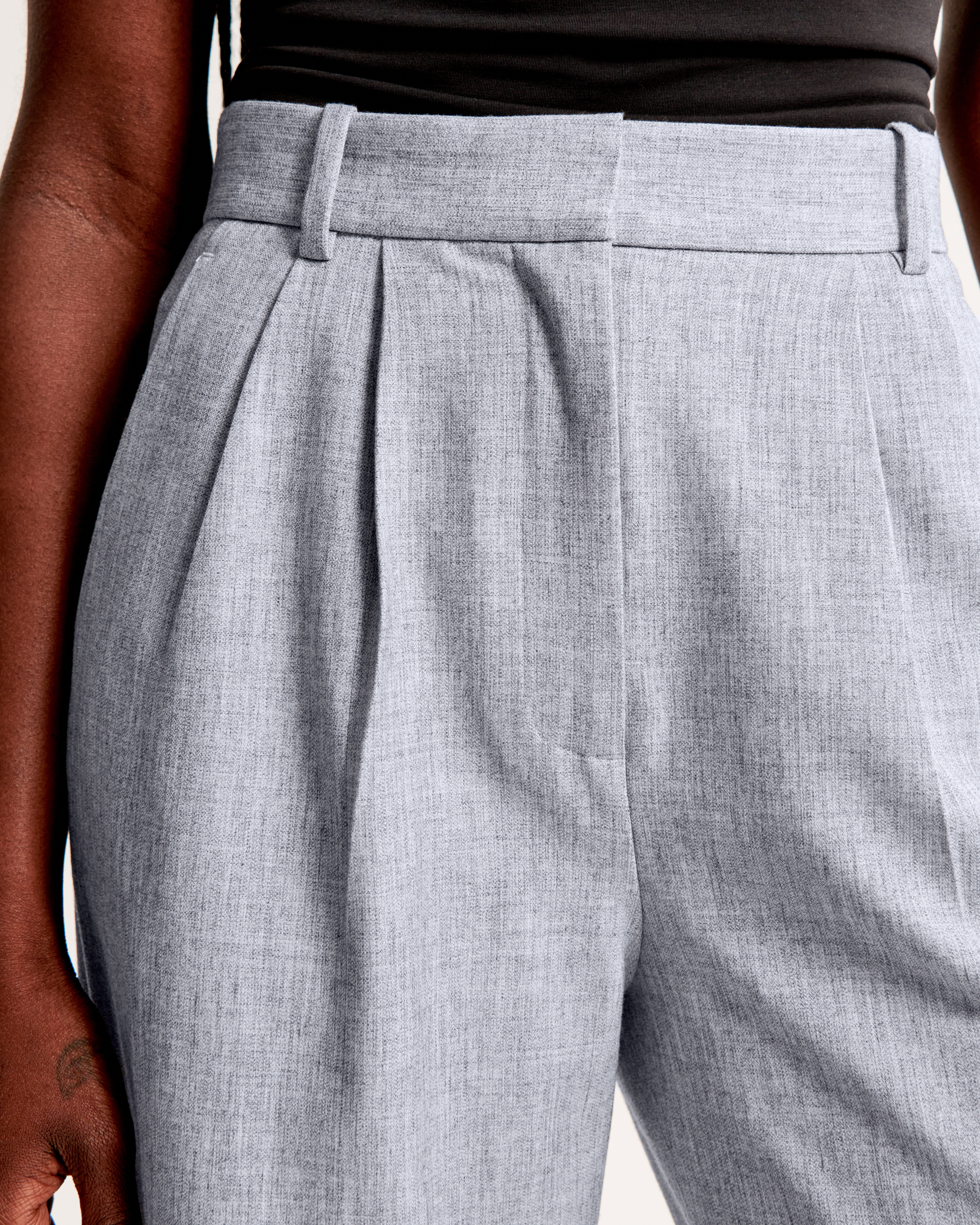 Women's A&F Sloane Tailored Wide Leg Pant | Women's Sale