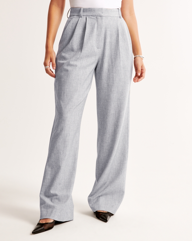 Curve Love A&F Sloane Tailored Pant