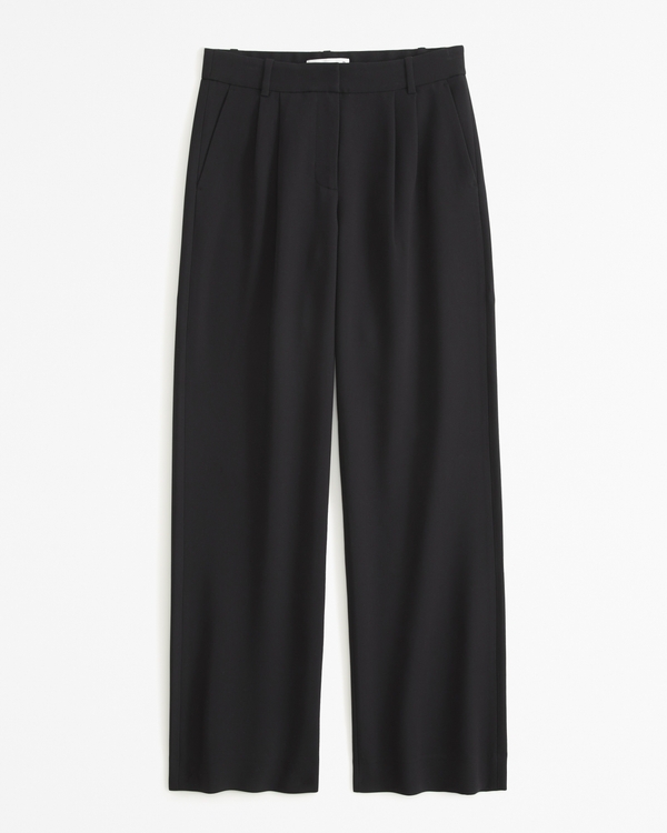 Women's A&F Sloane Low Rise Tailored Pant | Women's Bottoms | Abercrombie.com