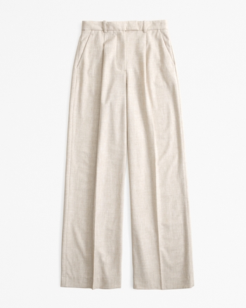 A&F Harper Tailored Ultra Wide Leg Pant