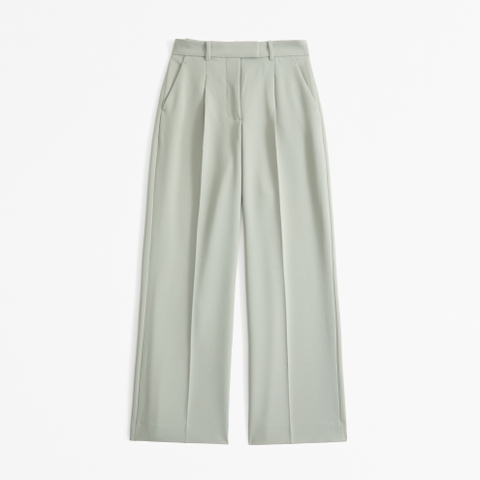 Женские брюки Abercrombie & Fitch A&F Harper Tailored Ultra Wide Leg Pant