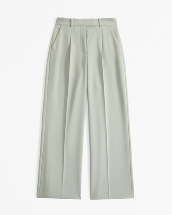 A&F Harper Tailored Ultra Wide Leg Pant
